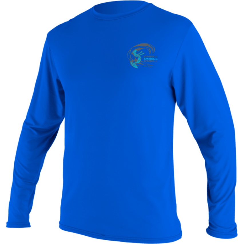 2026 O'Neill Junior Basic Skins Long Sleeve Sun Shirt 5711B - Pacific